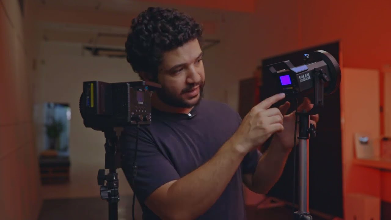 Sokani X100 Bi vs Sokani X60 RGB V2 vs Andoer LM135bi | Comparativo Canhões de LED encaixe Bowens