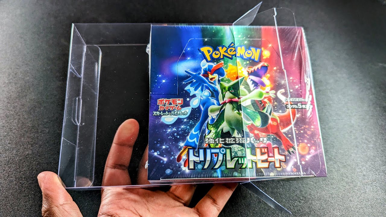 Preserving Sealed Japanese Pokemon Card Boxes With Box Protectors