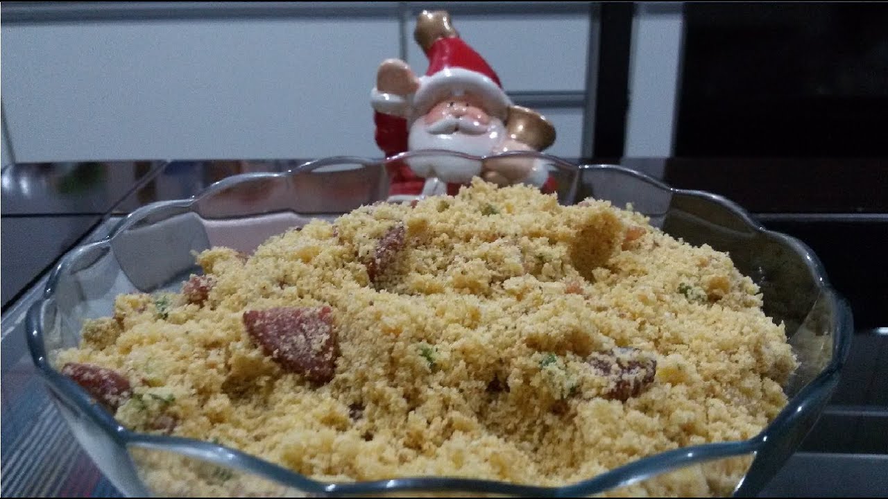 FAROFA DE LINGUIÇA COM BACON