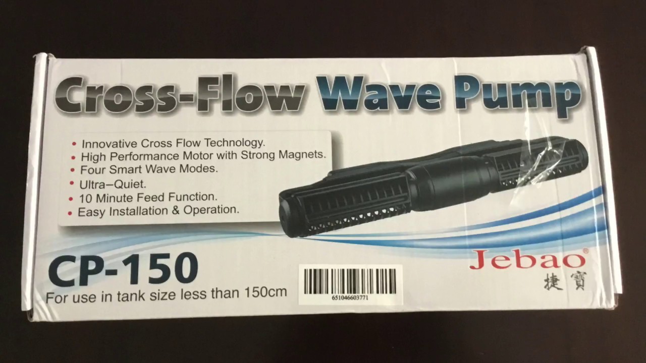 Jebao CP 150 Unboxing & Flow [2018]