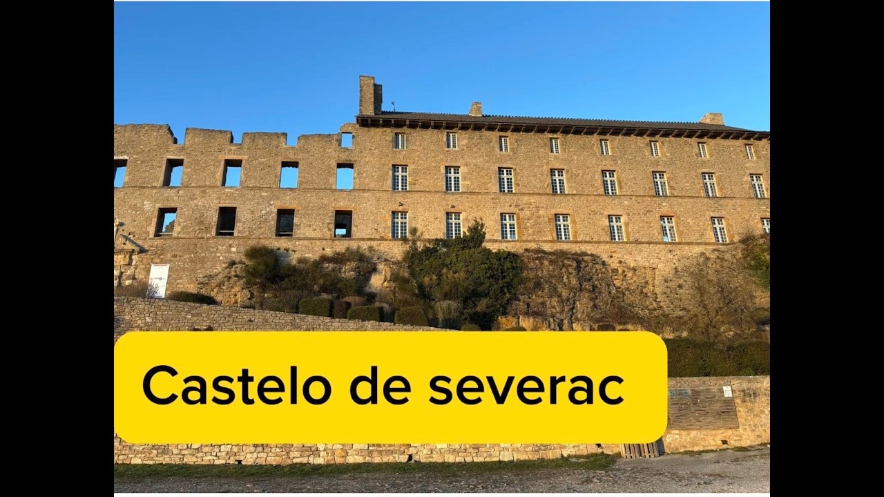 Castelo de severac sul da frança