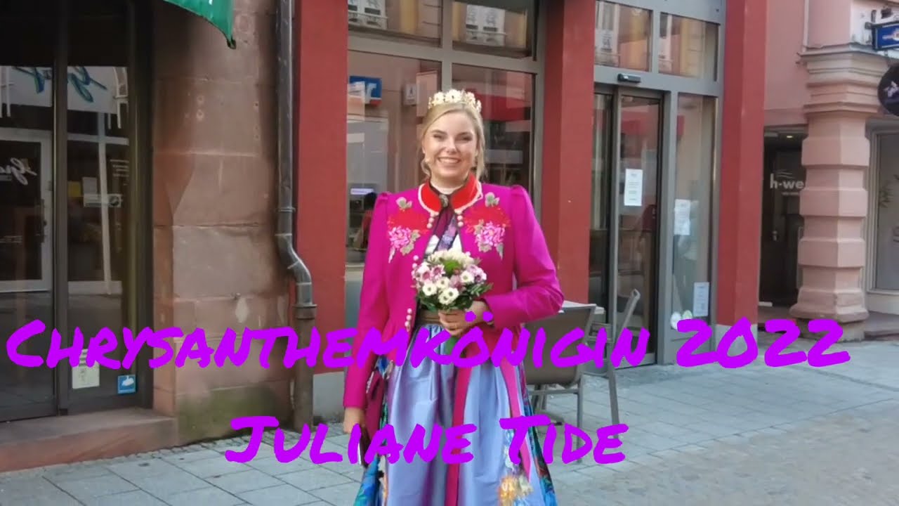 CHRYSANTHEMA 2023 in LAHR/ SCHWARZWALD, SPAZIERGANG durch die STADT