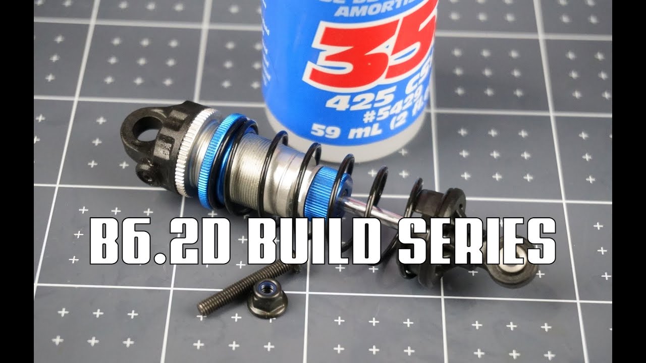 Team Associated B6.2d build series - Building the V2 Shocks