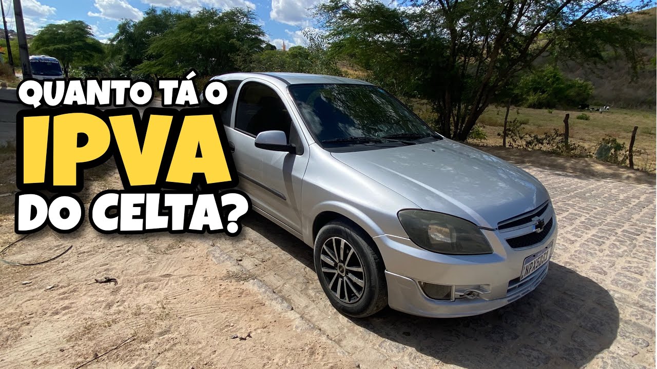 QUANTO TÁ O IPVA DO MEU CELTA 2013?!