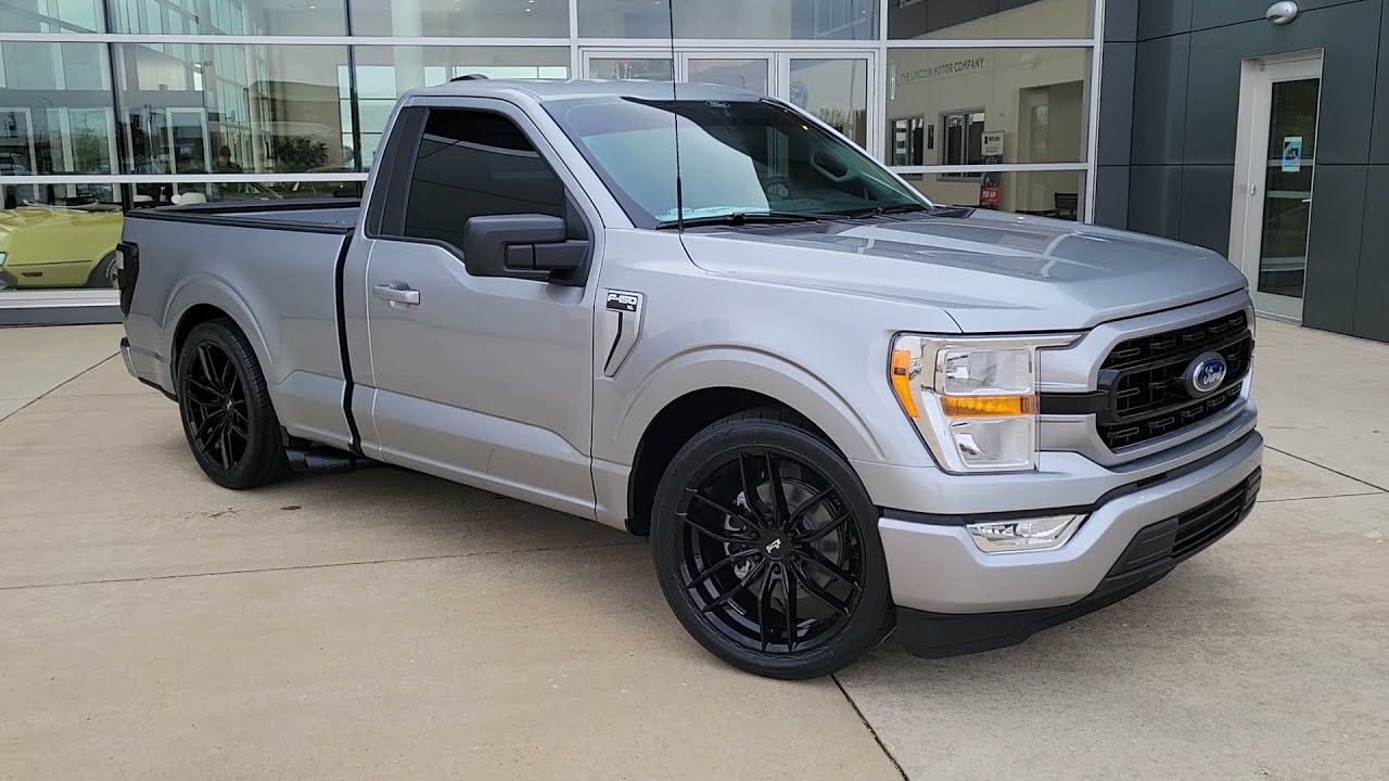 2021 FCP F150!  Iconic silver lowered F150.