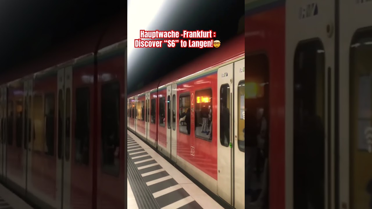 Discover S6 to Langen!🤩 