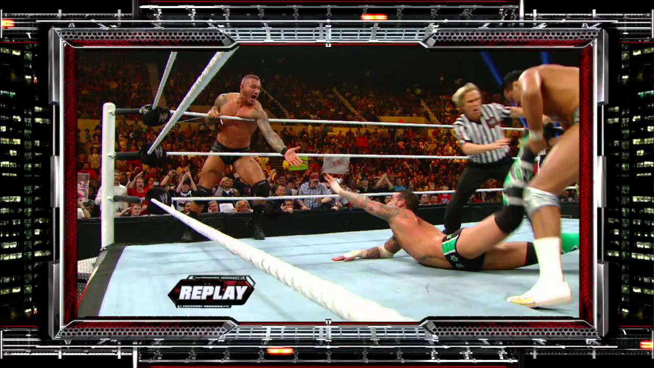 Raw — CM Punk и Рэнди Ортон против Миза и Альберто Дель Рио