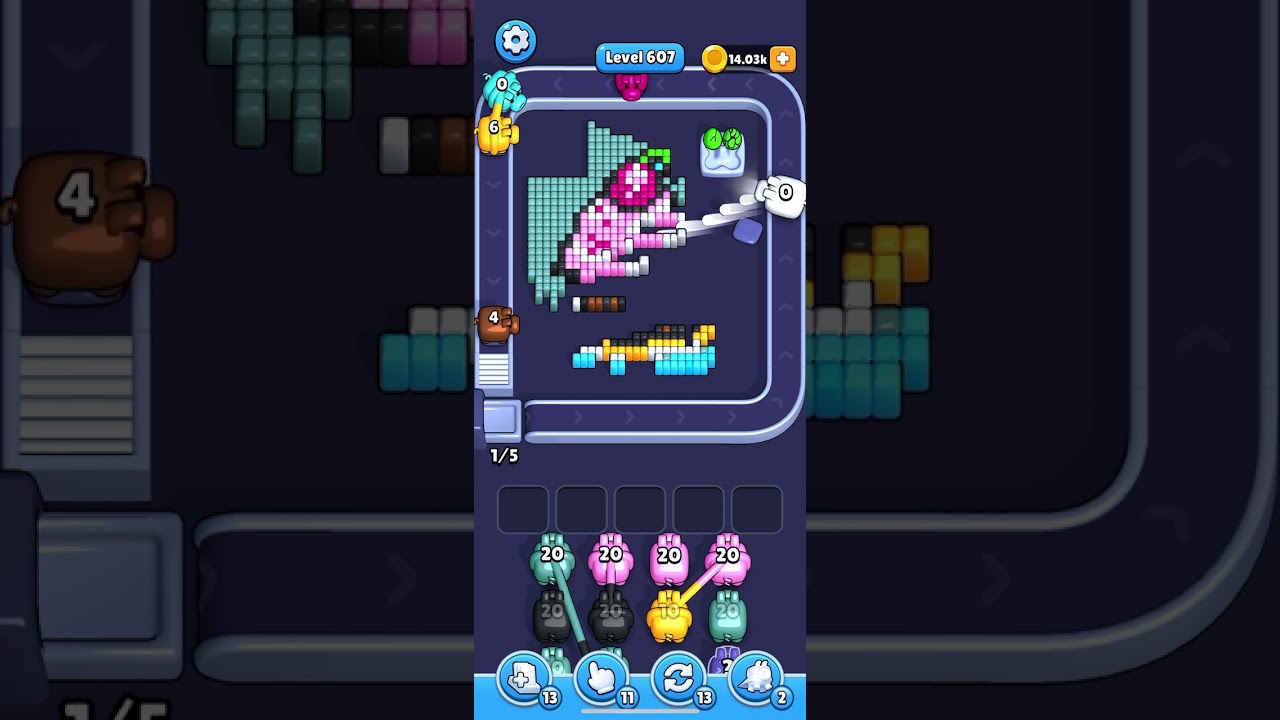 【 Pixel Flow 】Level 607