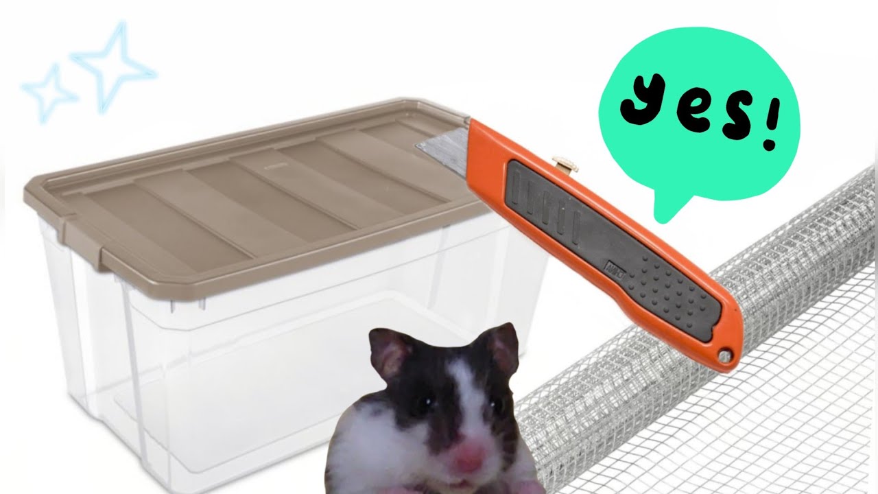 EASY DIY NO POWER TOOL BIN CAGE