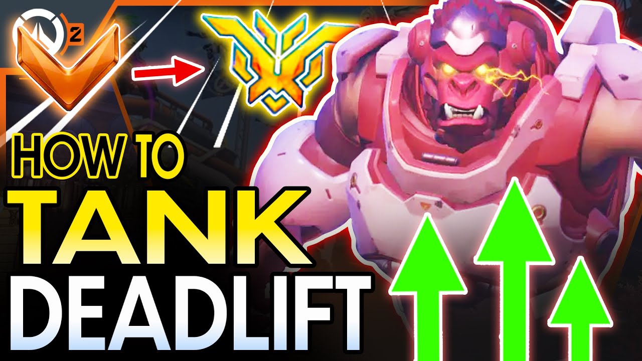 TOP 100 DEADLIFT MENTALITY! TIP TO CARRY ALL YOUR TANK GAMES! - TOP 100 TANK GUIDE || Overwatch 2