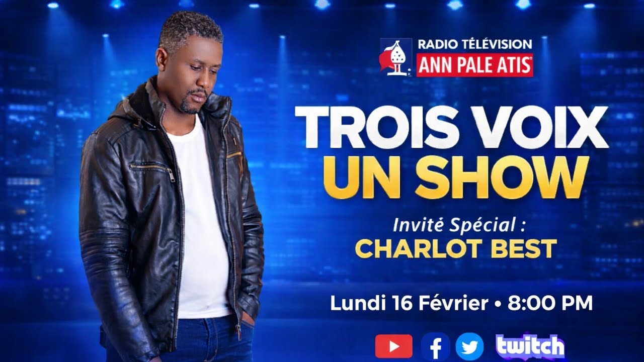 #WELCOME TO #TROIS #VOIX UN #SHOW