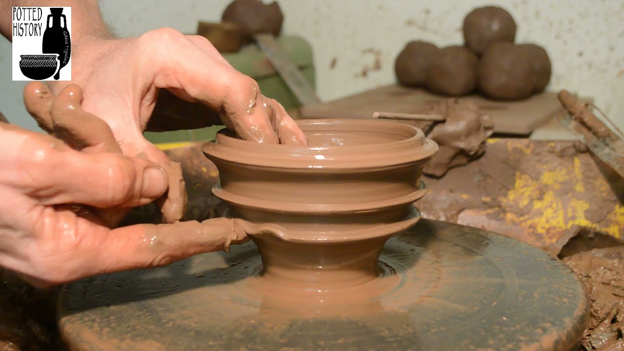Making a Roman Tazza or Incense Cup