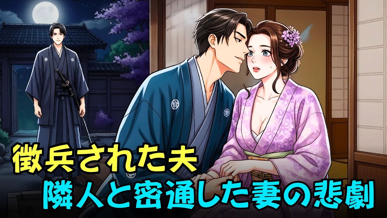 徴兵された夫の留守中、妻は隣人と密通し…待っていたのは誰も予想しなかった悲劇| 日本昔話 · 家族の因縁