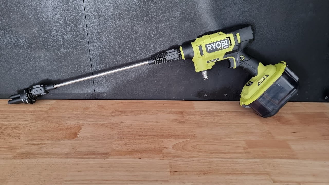 Обзор мойки Ryobi 18V ONE+ HP™ 600PSI EZCLEAN