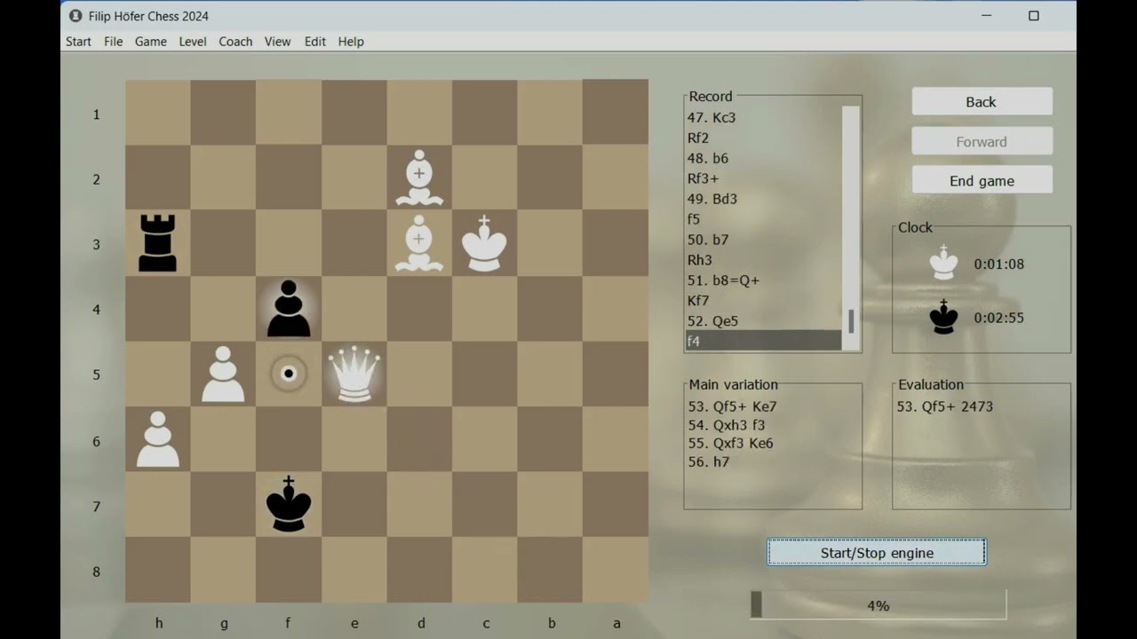 1 166/ WE LEARN FROM MISTAKES. CHESS GAME: MASTER-EXPERT. 