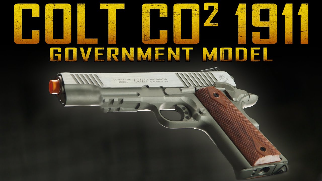 Colt CO2 1911 Government Model - Airsoft GI