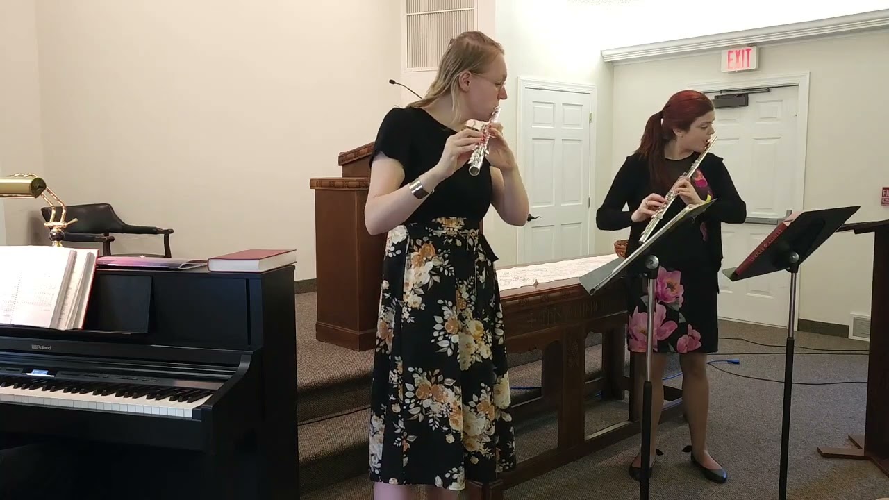 This Is My Father's World arr. Two Flutes by Ricky Lombardo