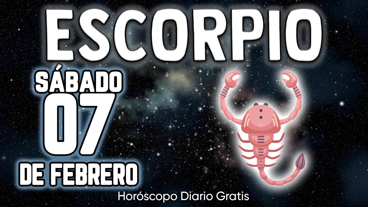 😖PREPARATE PARA LLORAR CON ESTO😭 escorpio ♏ Horóscopo diario 7 DE FEBRERO 2026 🔮 horóscopo de hoy
