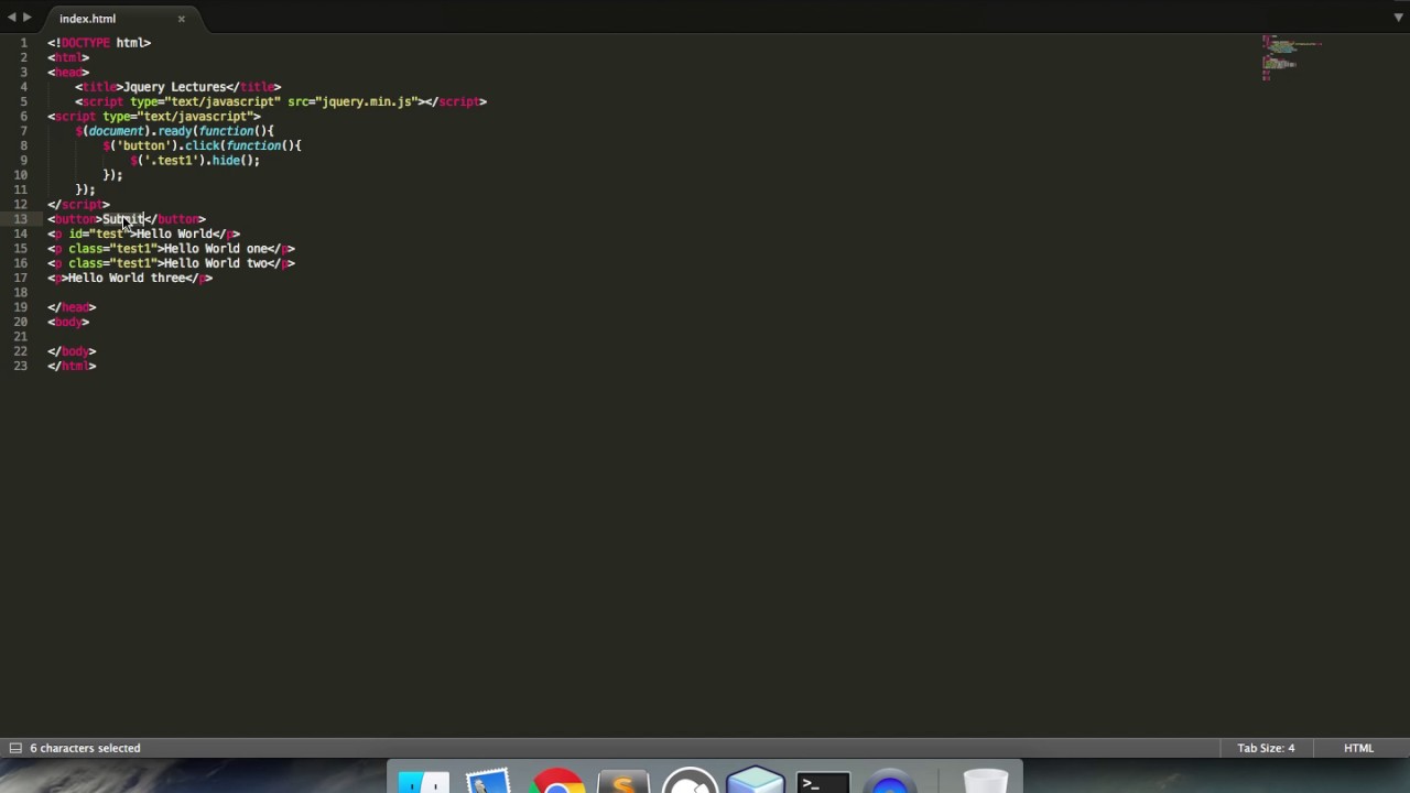 how to use double click event in jQuery