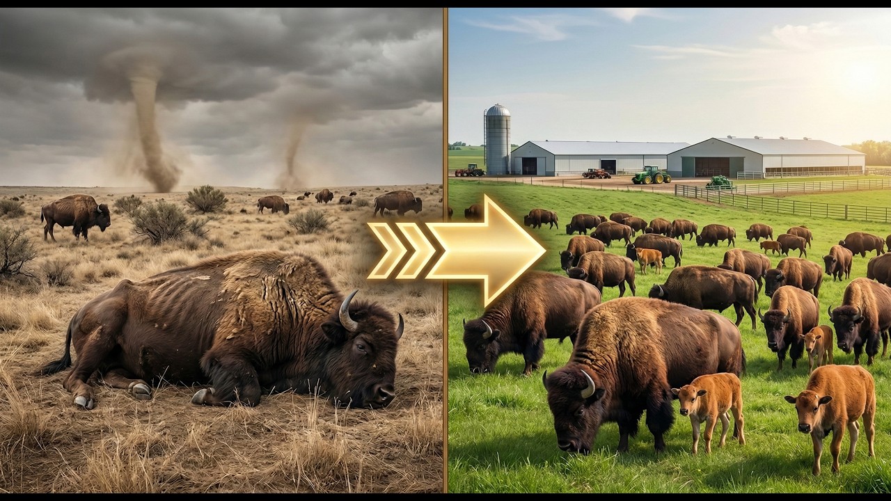 Saving Wild Populations Through Sustainable Practices Bison Farming