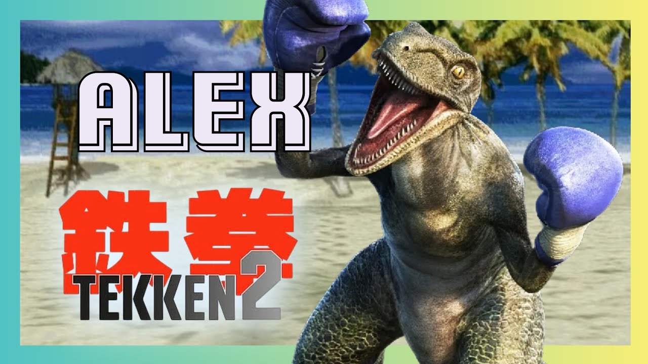 ALEX - TEKKEN 2 Arcade On Medium - PS1