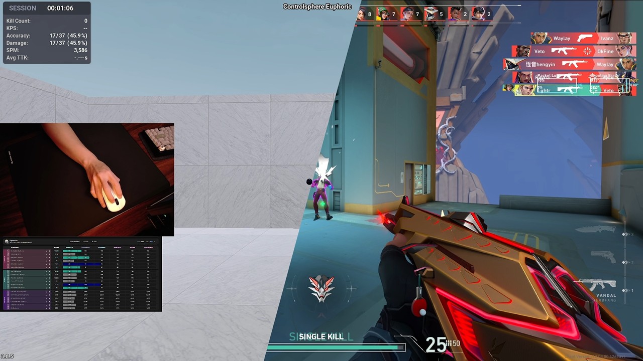 day 122 of 10 mins of kovaaks: val deathmatch