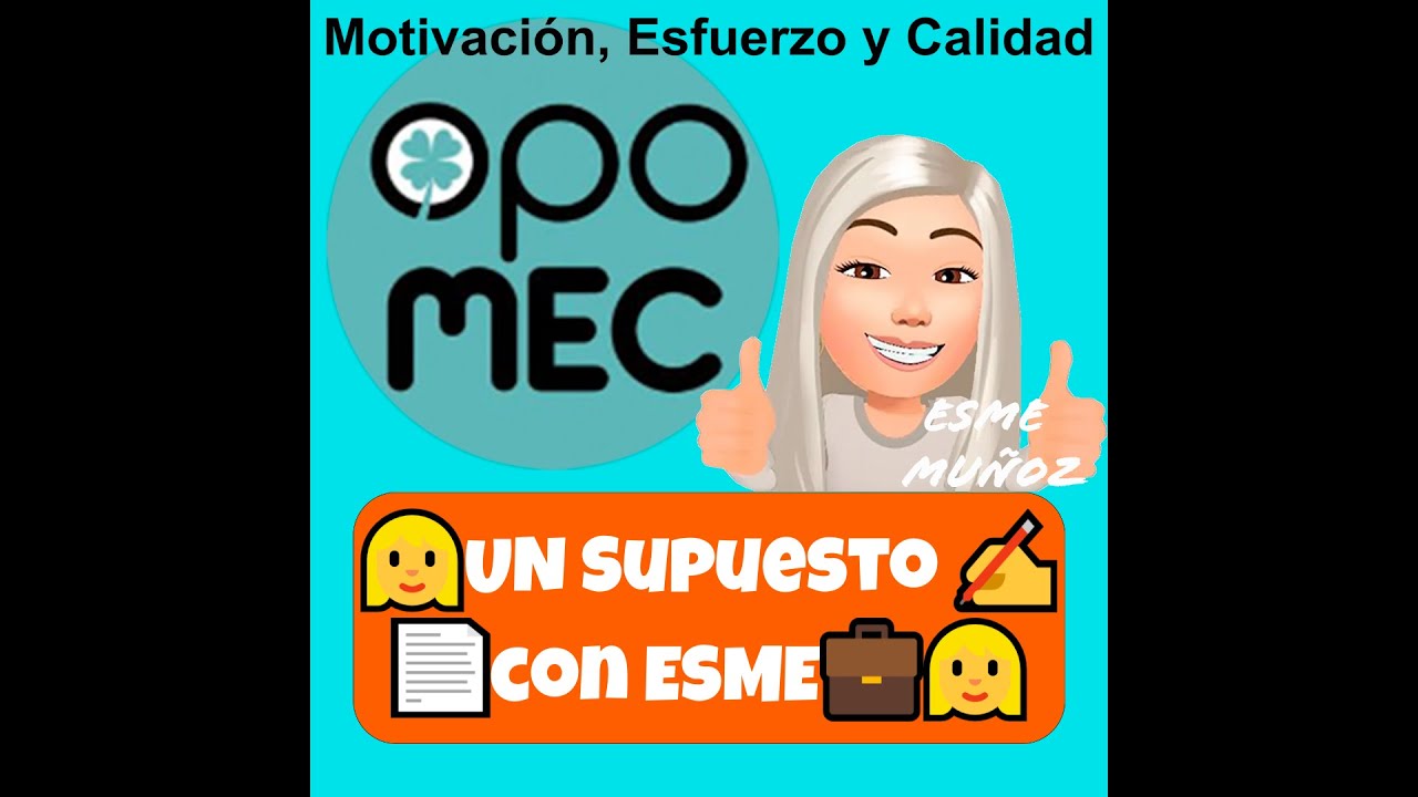 👱‍♀️UN Supuesto ✍️📄con ESME💼👱‍♀️