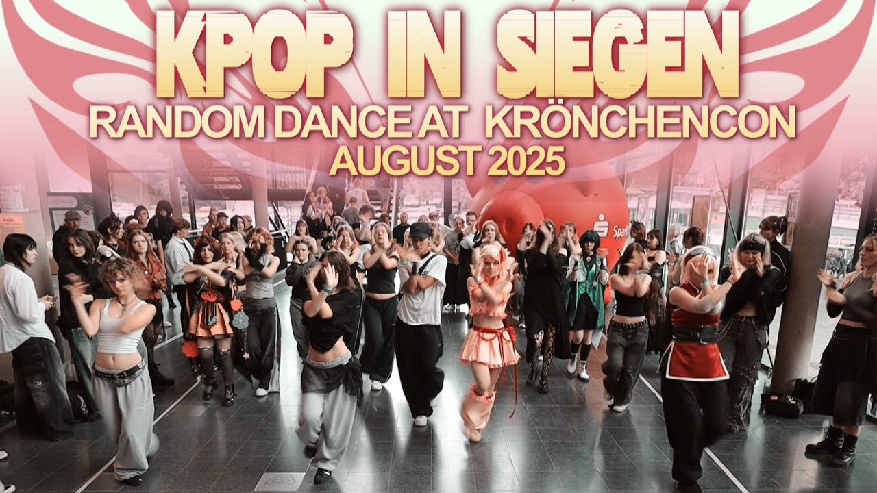KPOP IN SIEGEN ll RANDOM PLAY DANCE AT KRÖNCHEN CON [03/08/25]