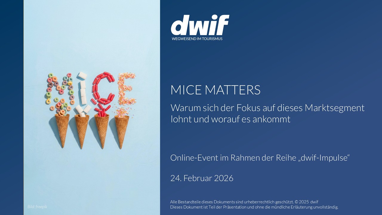 dwif Impulse: MICE MATTERS