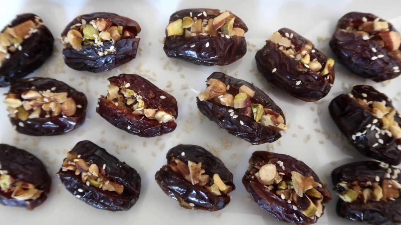 HOW TO MAKE GOURMET STUFFED DATES | SIMPLY HOMEMADE WITH AMNA