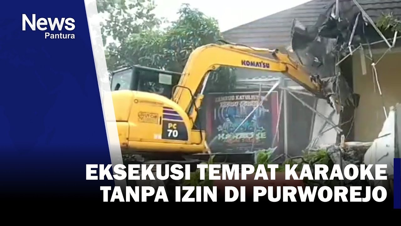 Eksekusi bangunan tempat karaoke di Purworejo ricuh