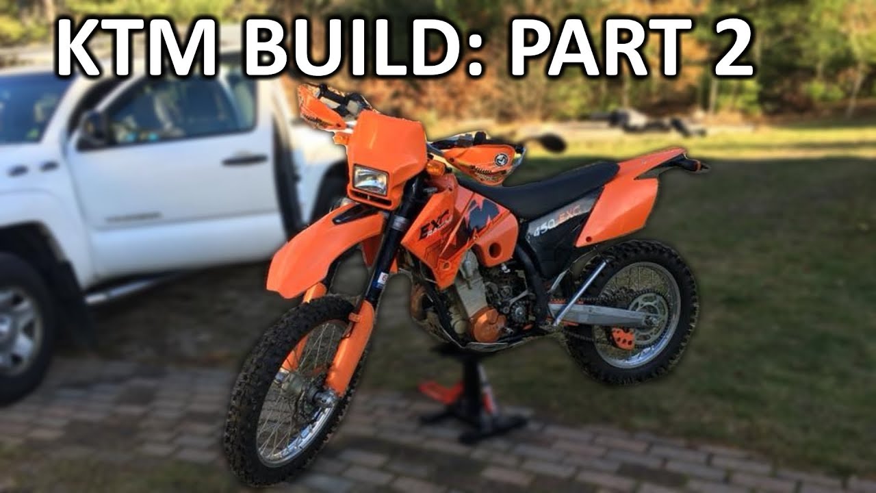 KTM Build Series: Part 2 - Air Filter, Spark Plug, Rust Repair