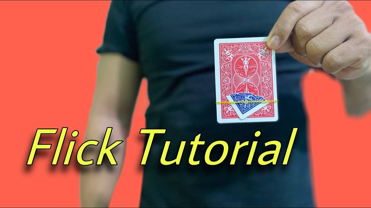 Flick Card Magic Tutorial REVEALED