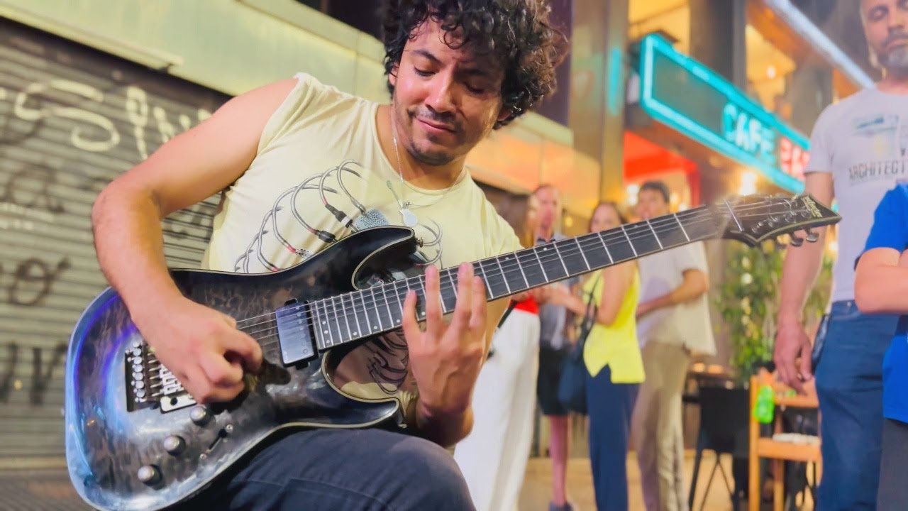 Amy Winehouse - Back To Black - Extended Guitar Solo - Cover by Damian Salazar