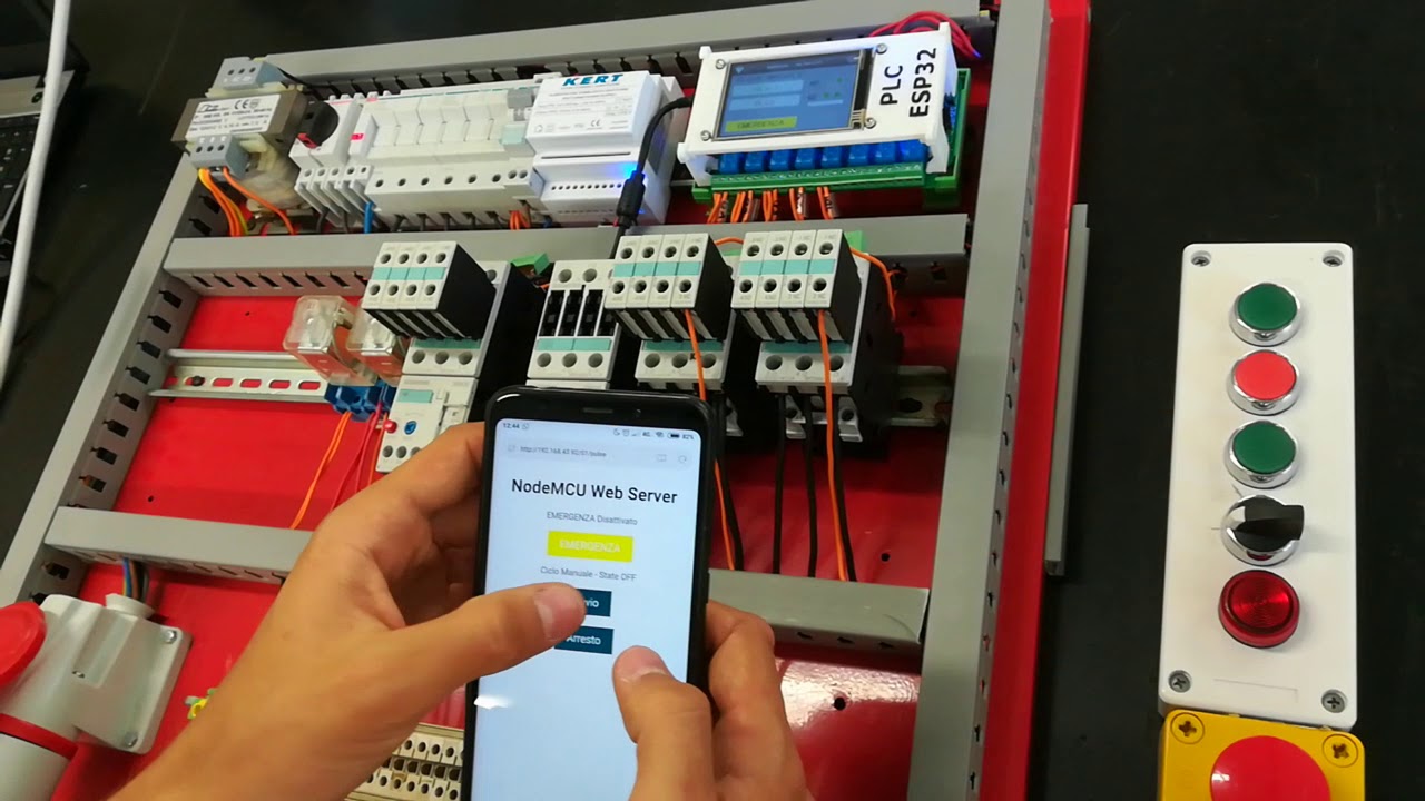 ESP32 PLC project