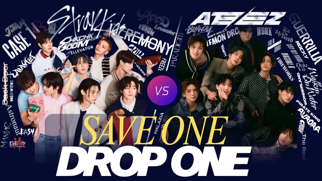 Save One, Drop One: Stray Kids vs. ATEEZ | Ultimate MV Showdown!