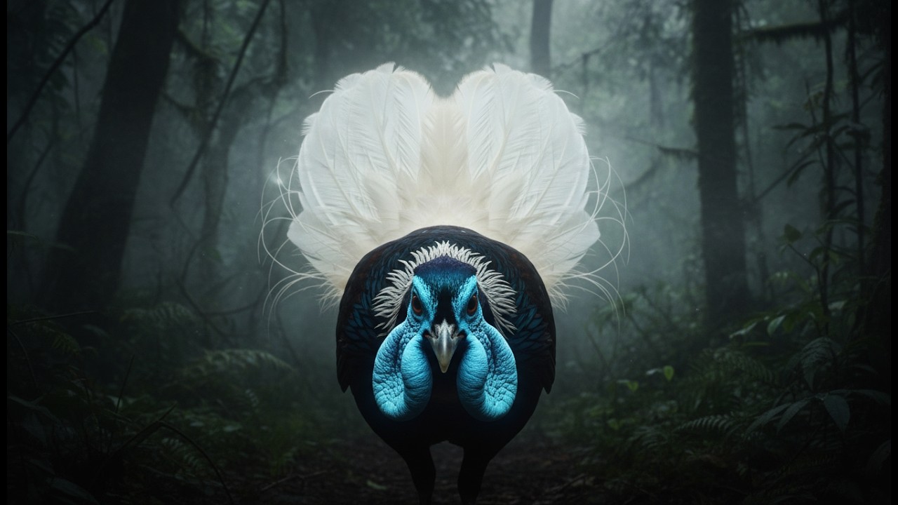 Alien or Bird? The 'Ghost Heart' Transformation Caught in 4K (Borneo's Rarest)