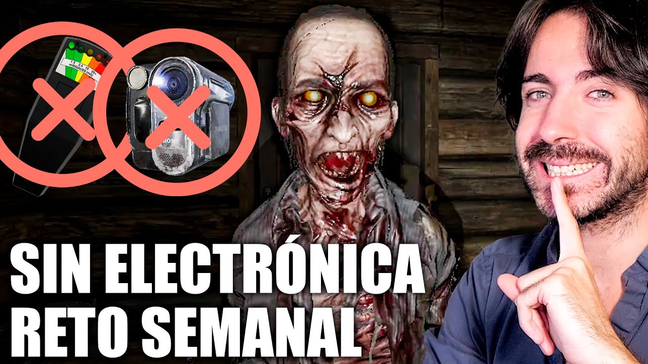 Reto Semanal: SIN ELECTRÓNICA ni dispositivos | Phasmophobia (Español) Juego Completo - #2