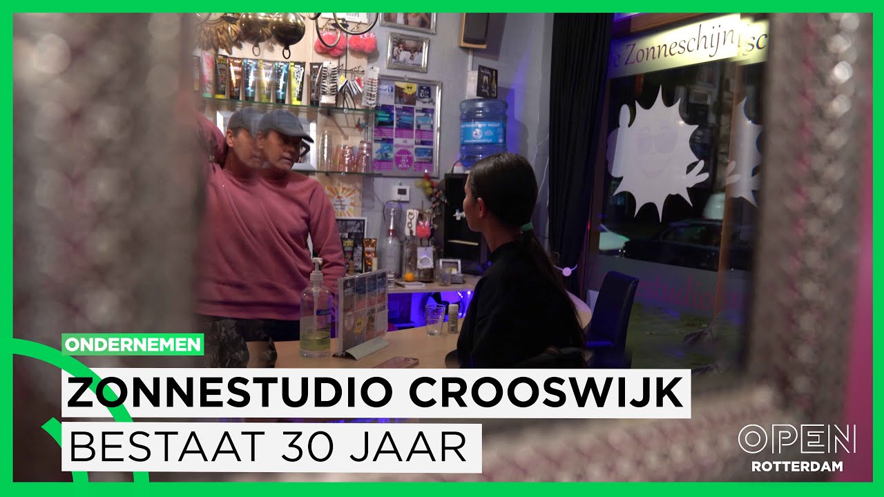 Zonnestudio in Crooswijk 30 jaar: “Iedereen uit de buurt komt hier, net een clubhuis” | ONDERNEMEN