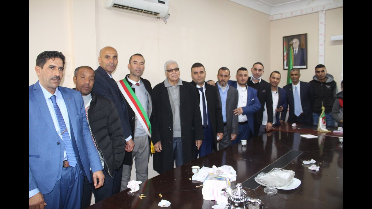 شاهد لحظة بلحظة  عملية تنصيب رئيس البلدية ...بلدية سيدي سعادة نموذجا