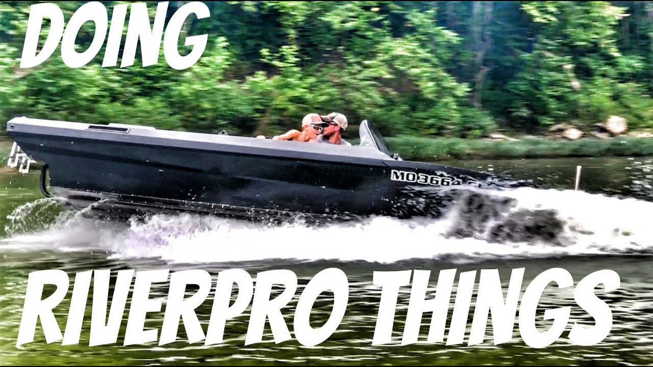 Shallow Jet Boating - Doing RiverPro things with my friends
