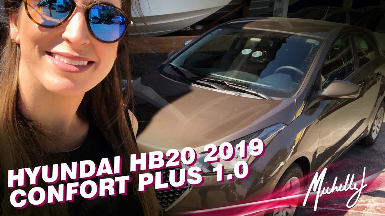 Como se comporta o Hyundai HB20 Confort Plus 1.0 manual 2019 | Avaliação com Michelle J