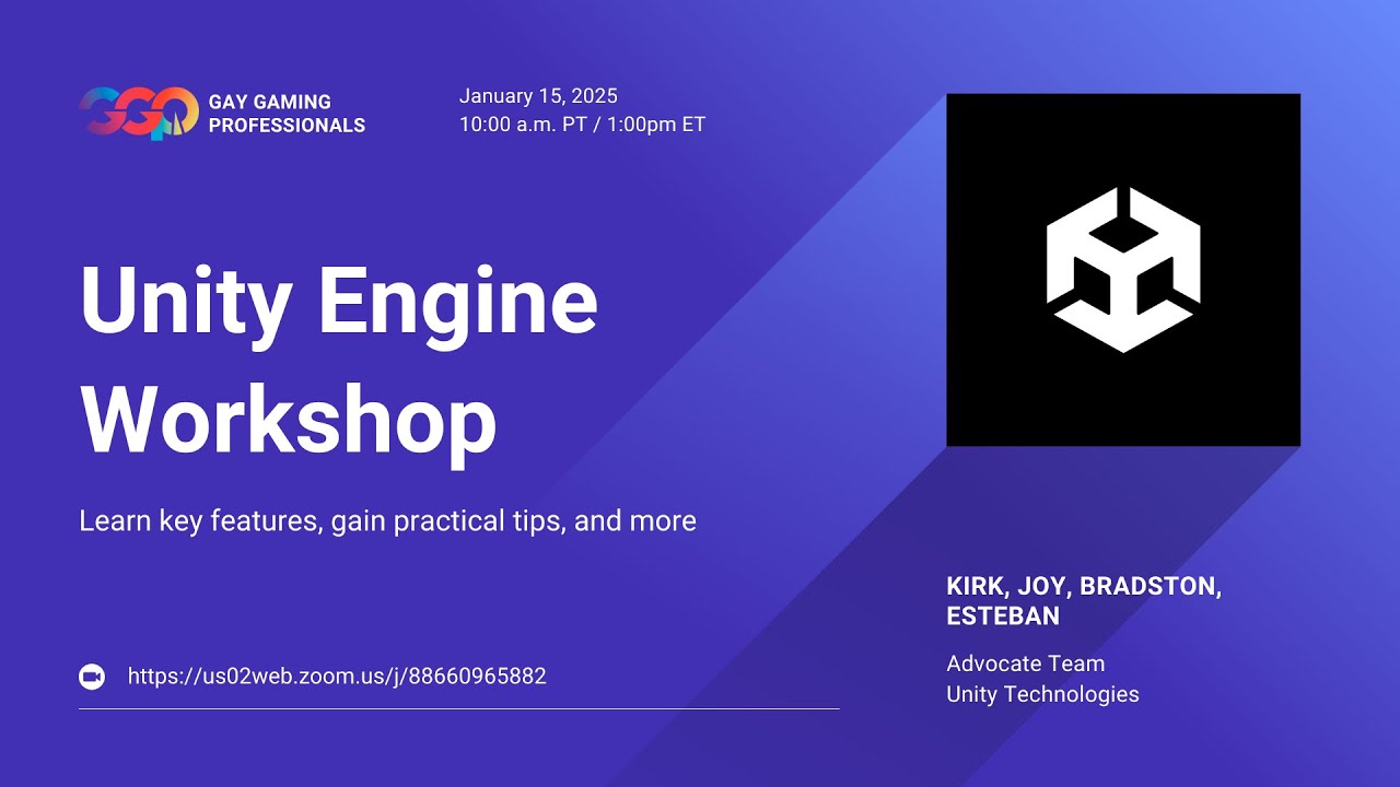 Global Game Jam Preparation - Unity Engine Workshop