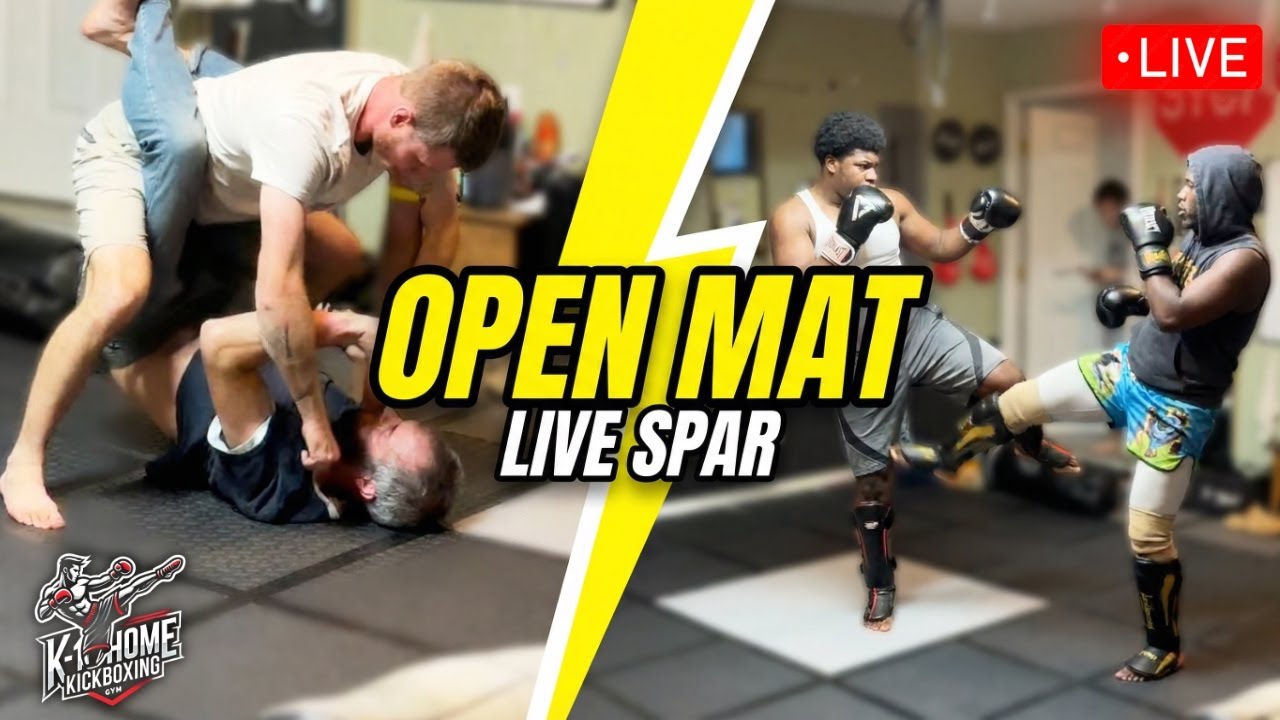 Tuesday Open Mat | Striking + Grappling, Live Training & Good Vibes 🥋🥊