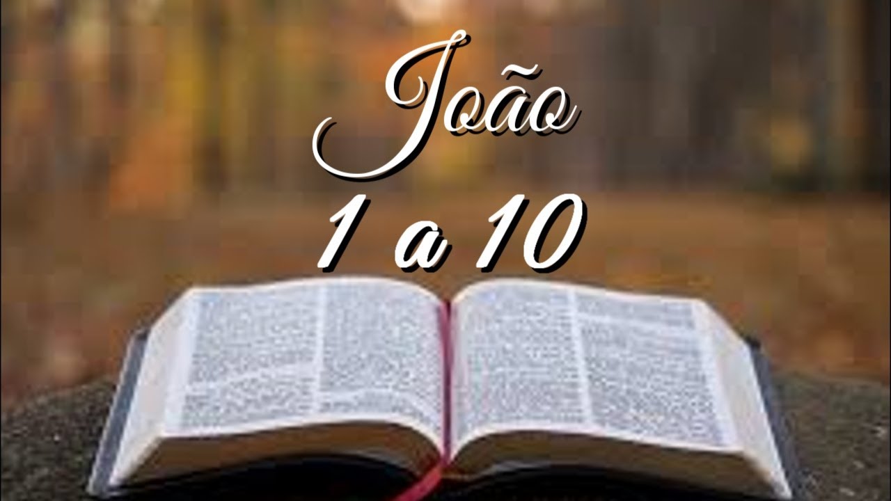 BÍBLIA JOÃO 1 A 10