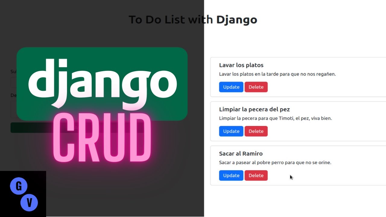 Aplicación CRUD con Django 2022 - Lista de Tareas con Django