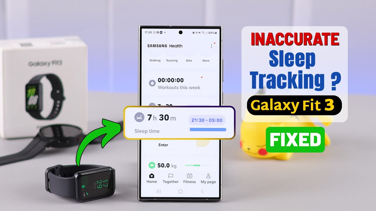 Fix - Sleep Tracking Not Working on Samsung Galaxy Fit3!