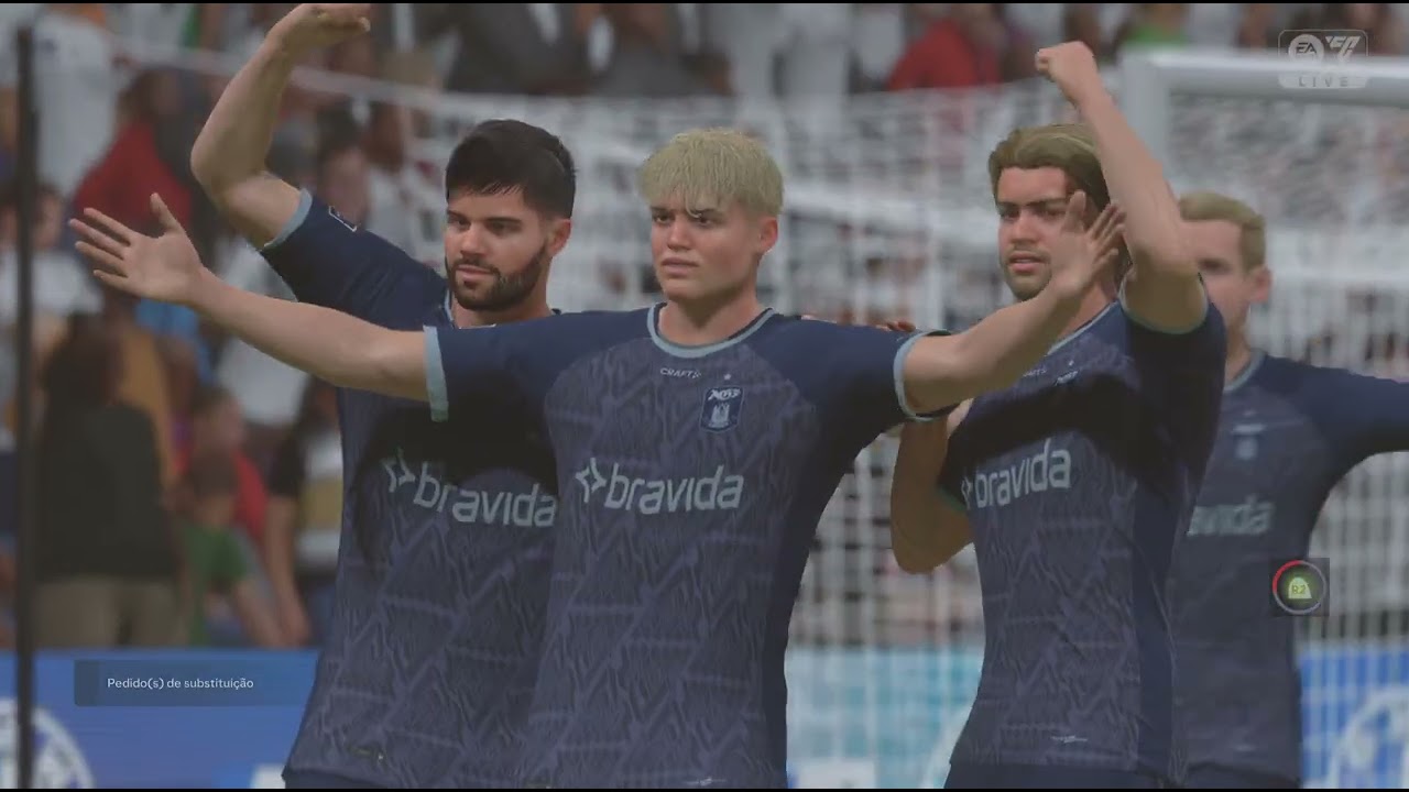 Jogando FC2025 com Theo Ghisolfi - Gameplay #001