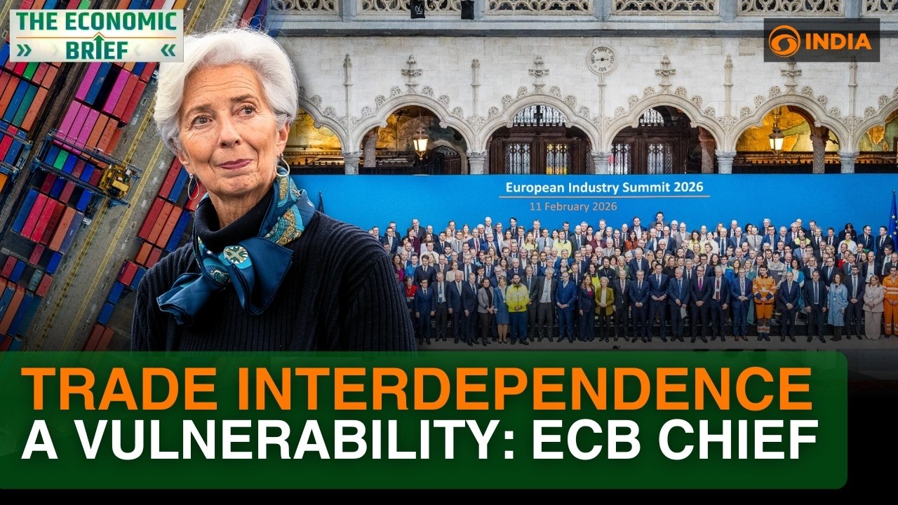 ECB chief warns against global trade alliances | Christine Lagarde to step down