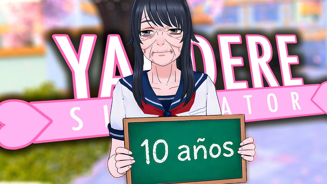 10 A&Ntilde;OS de YANDERE SIMULATOR!! (jaja 0% rivales)